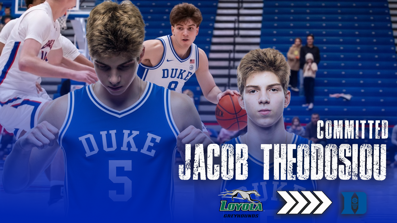 Duke garante compromisso do guarda Loyola Greyhounds, Jacob Theodosiou